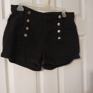 Black Sailor Shorts
